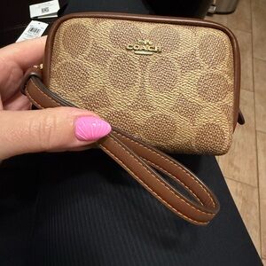 Coach wallet pouch/wristlet